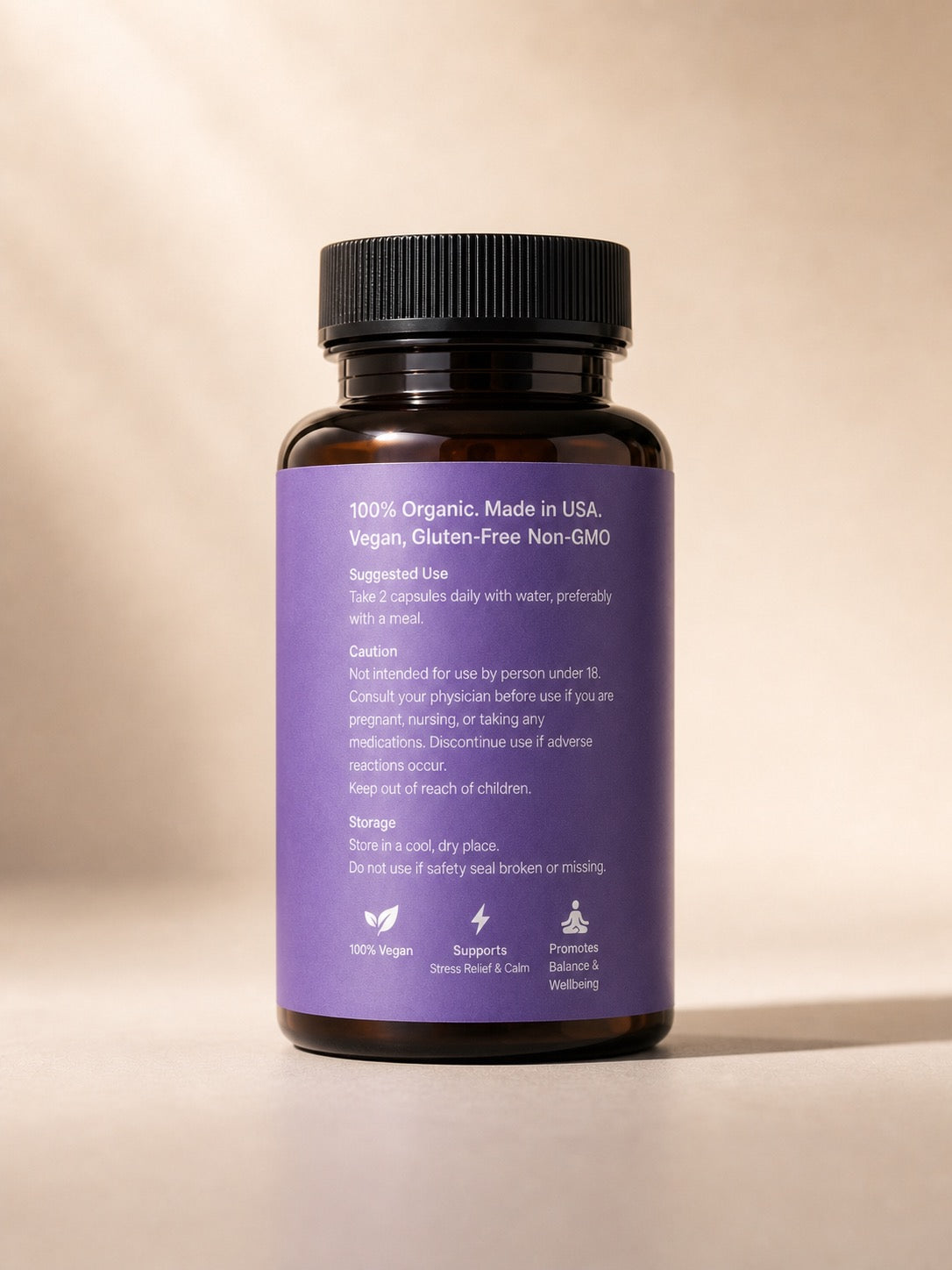 Ashwagandha Stress Relief Capsules – Mood & Clarity