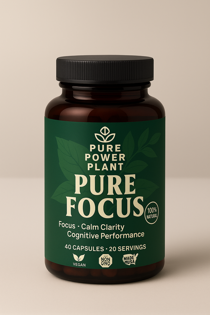 Pure Focus – Calm, Clear, Locked-In | Pure Power Plant