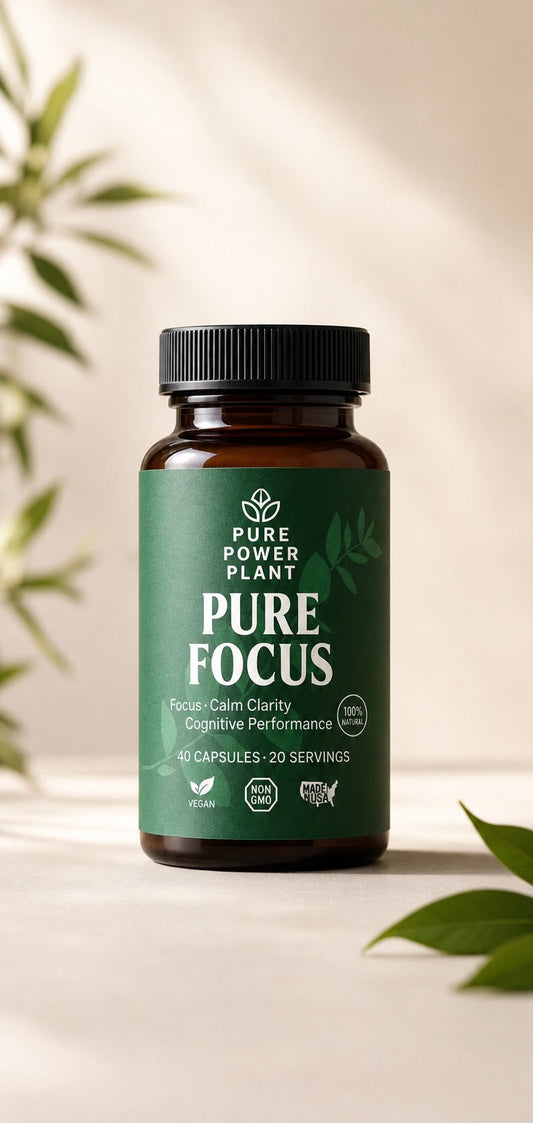 Pure Focus Nootropic Capsules – Calm, Clear Clarity
